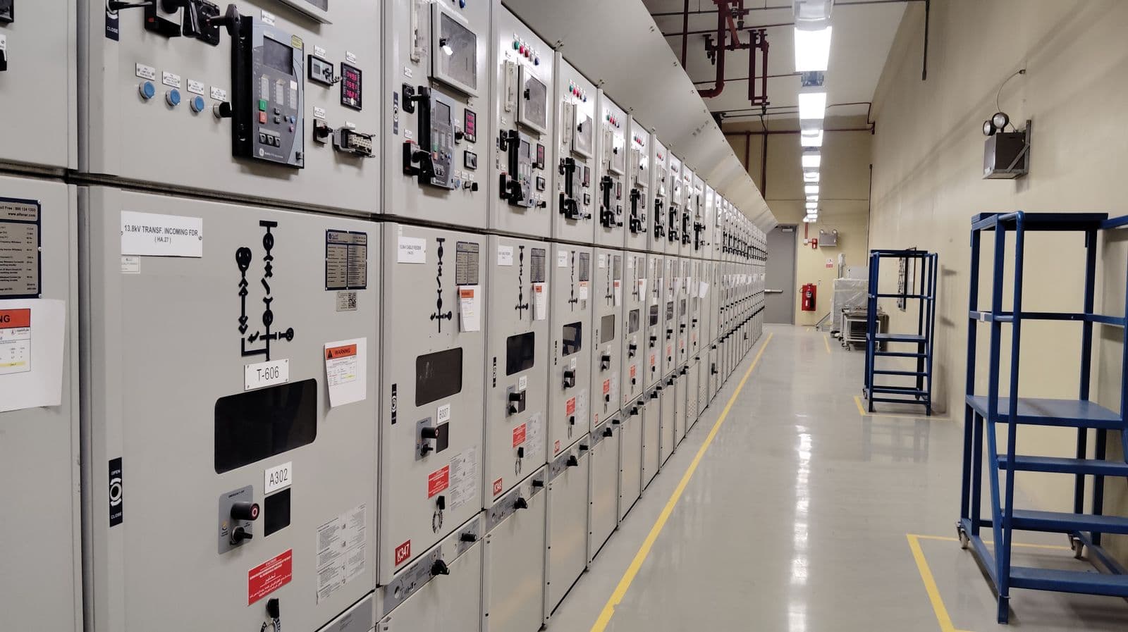 Industrial electrical switchgear, the power distribution equipment ICPE designs around.
